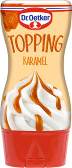 Topping (poleva) Dr.OETKER - tekutá poleva - KARAMEL - AKCE !!!